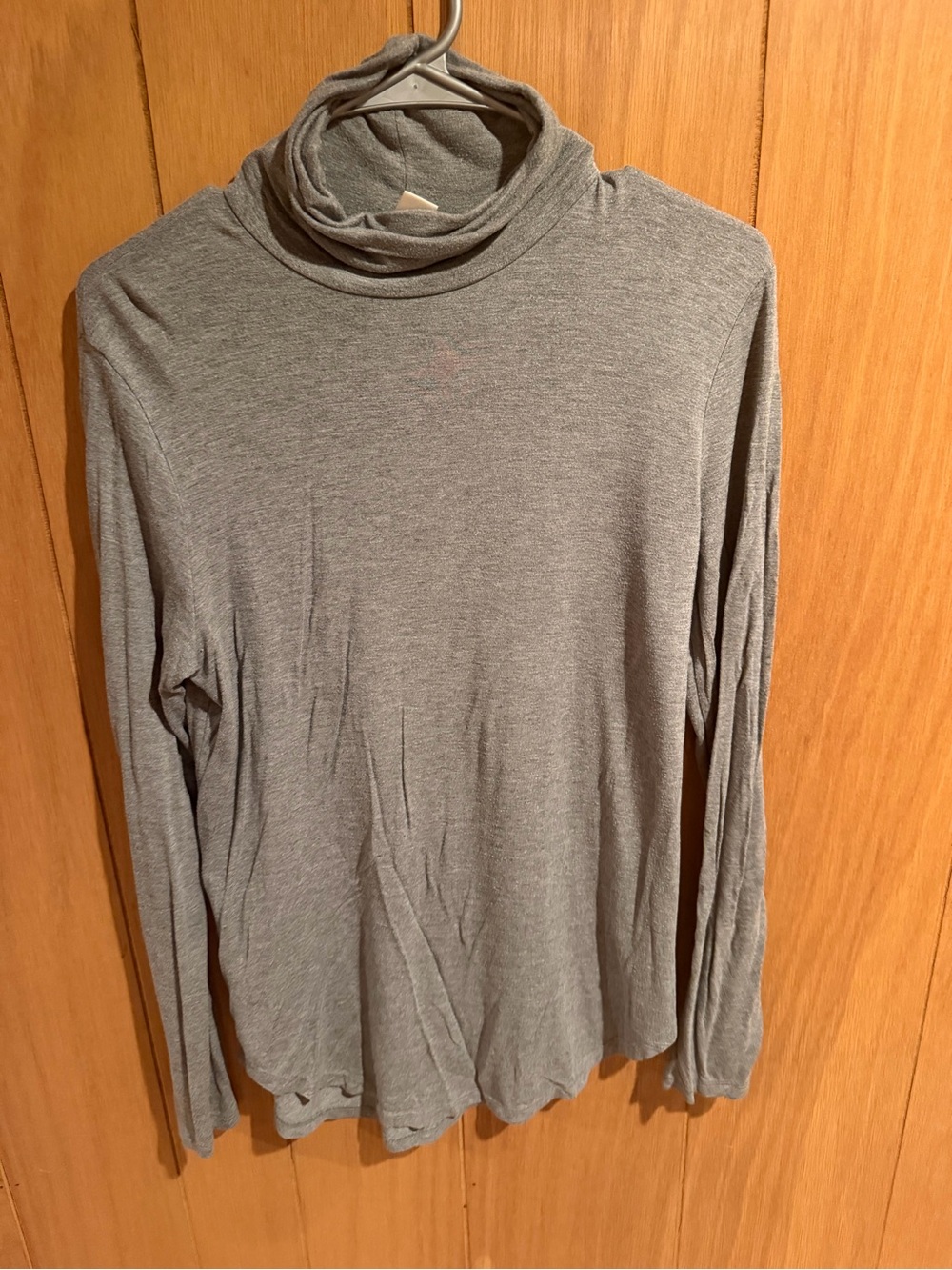 Old Navy Gray Long Sleeve Turtleneck Top